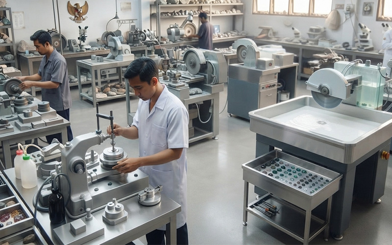 Gemstone Processing